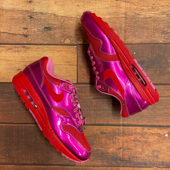 Nike Men's Air Max 1 Premium "Valentine's Day" Running Shoes - Picture 2 of 6